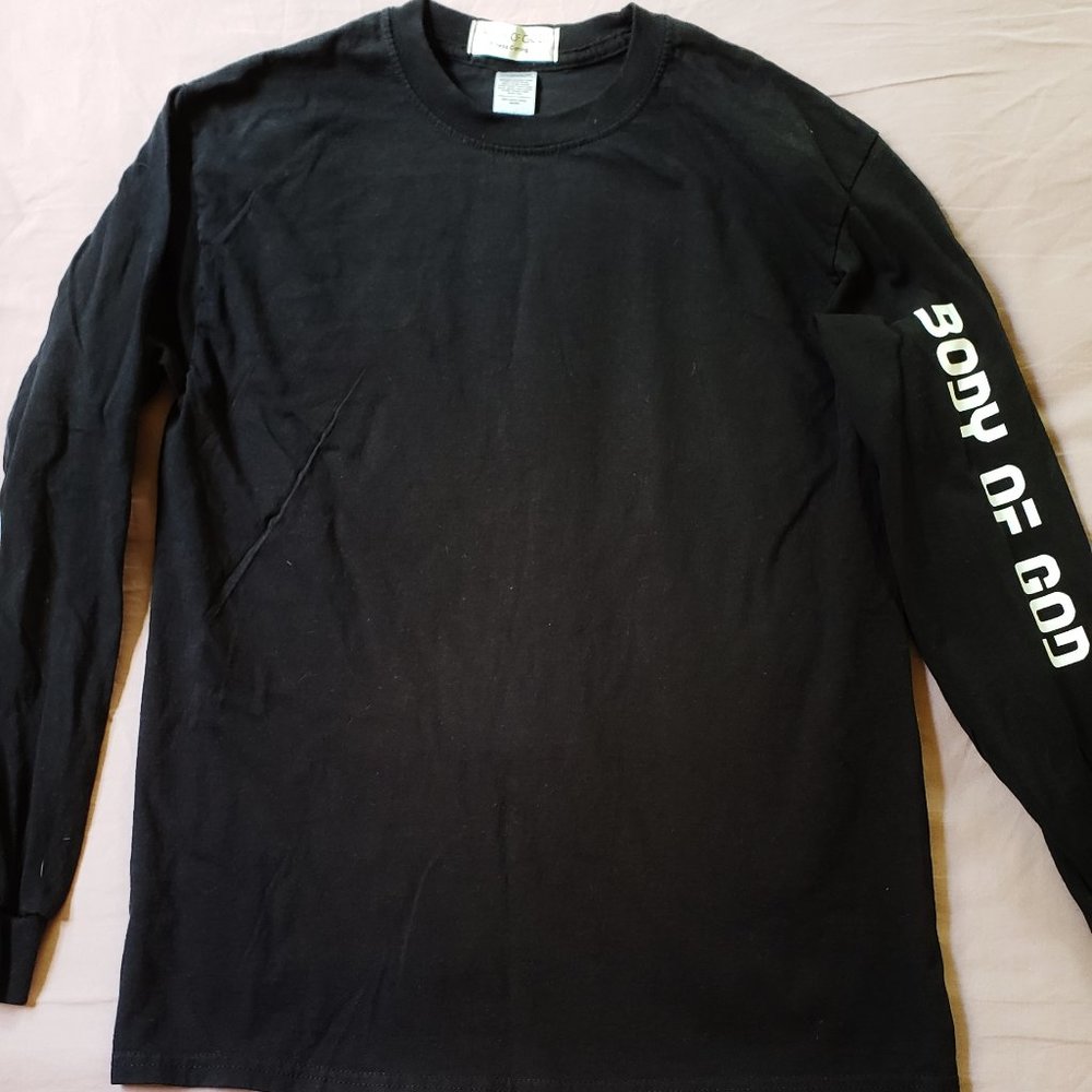 NWT BODY OF GOD Long Sleeve Shirt.